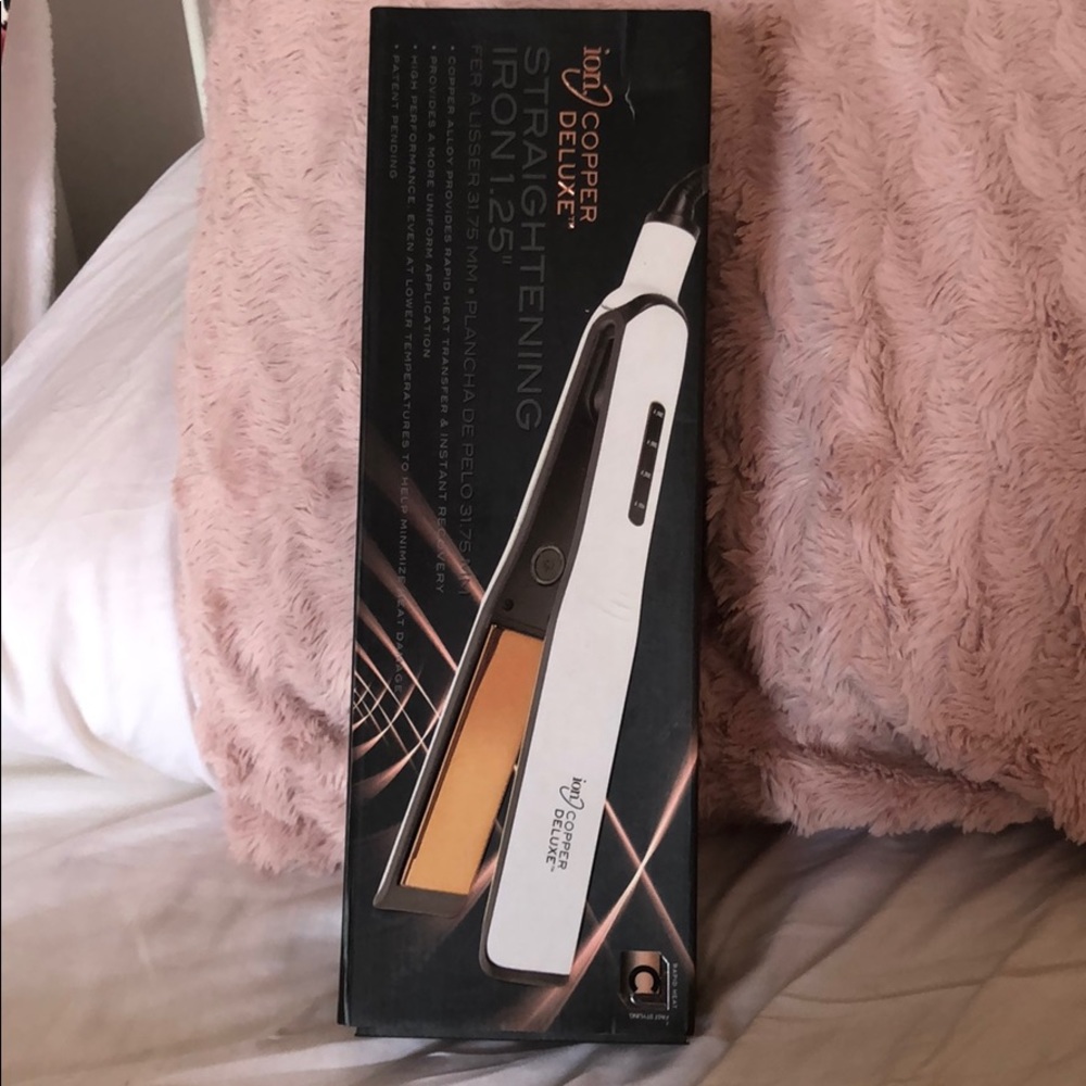 BRAND NEW Copper Deluxe Straightening Iron 1.25”
